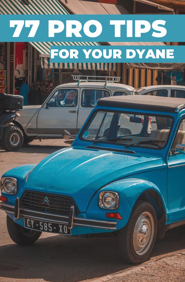 77 TIPS FOR YOUR DYANE