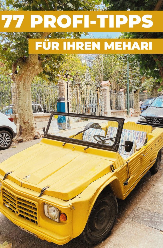 77 TIPPS FÜR IHREN MÉHARI
