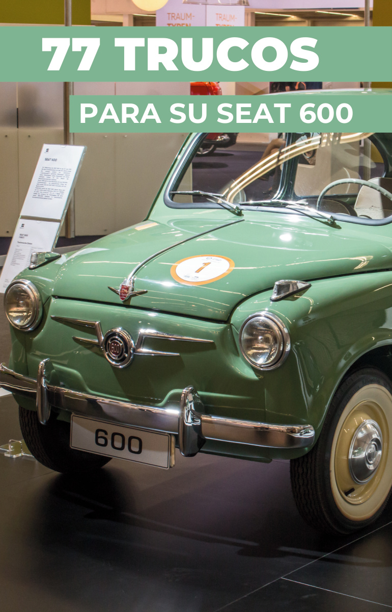 Portada del cuaderno 77 Consejos para tu SEAT 600
