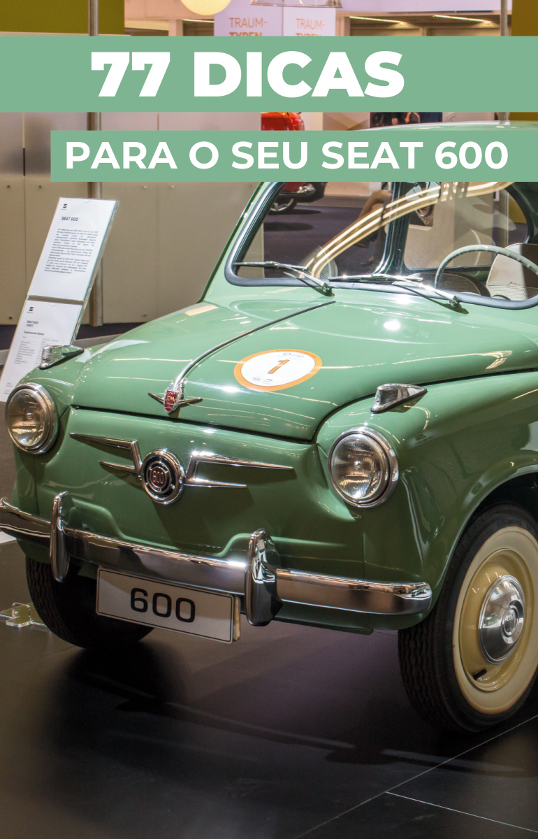 Capa do caderno 77 Dicas para o seu SEAT 600