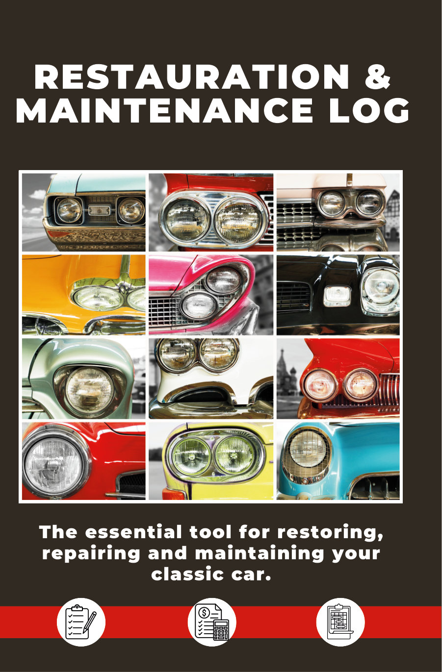 Maintenance and restoration logbook cover
