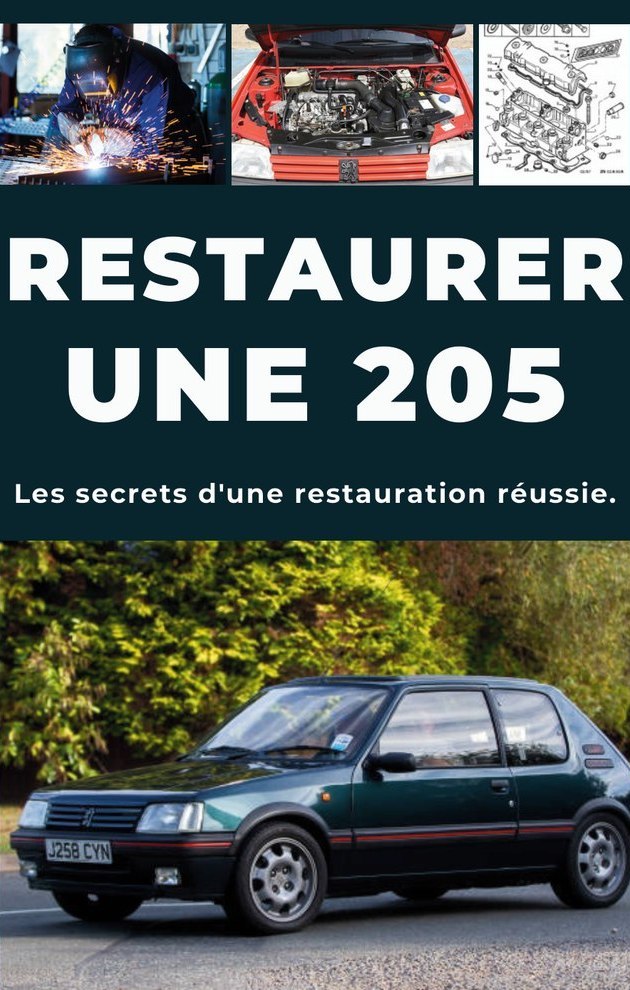 Couverture du guide Restaurer une Peugeot 205