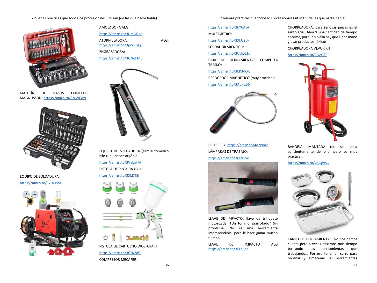 Equípate como un profesional: las herramientas imprescindibles, comprables en un clic desde el libro