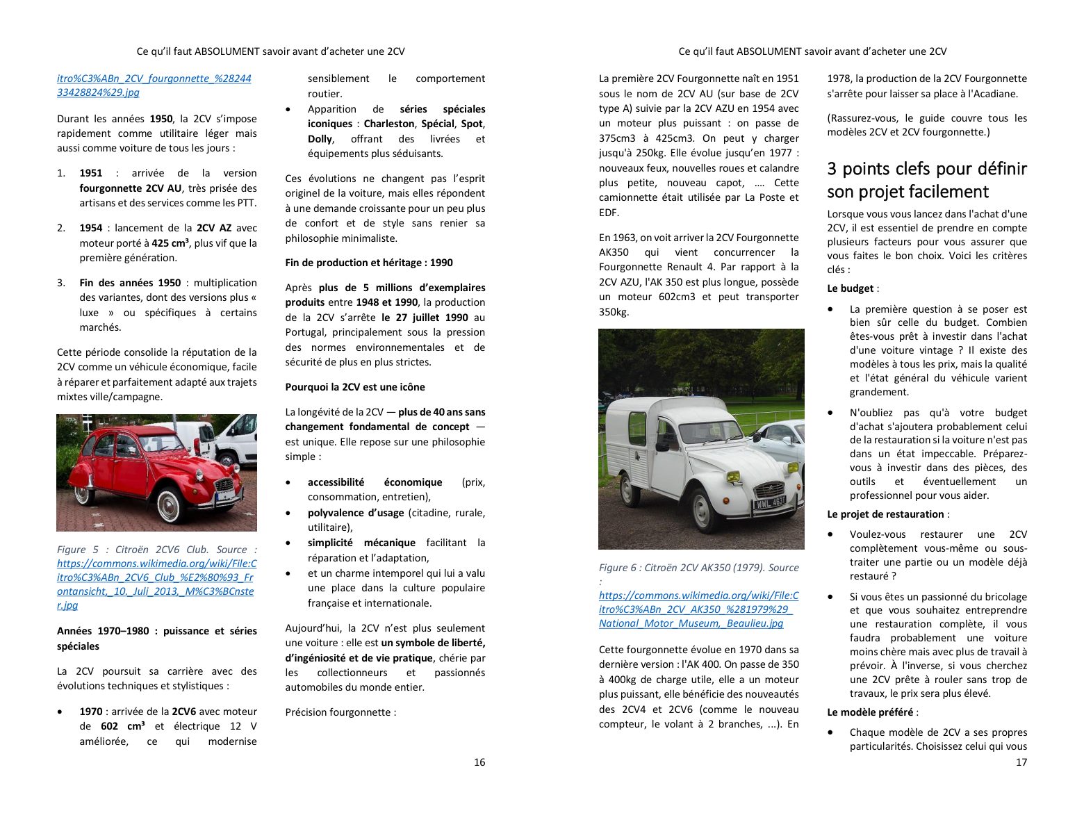 Avant d'acheter : naissance et évolution de la 2CV, les 3 points clefs de votre projet