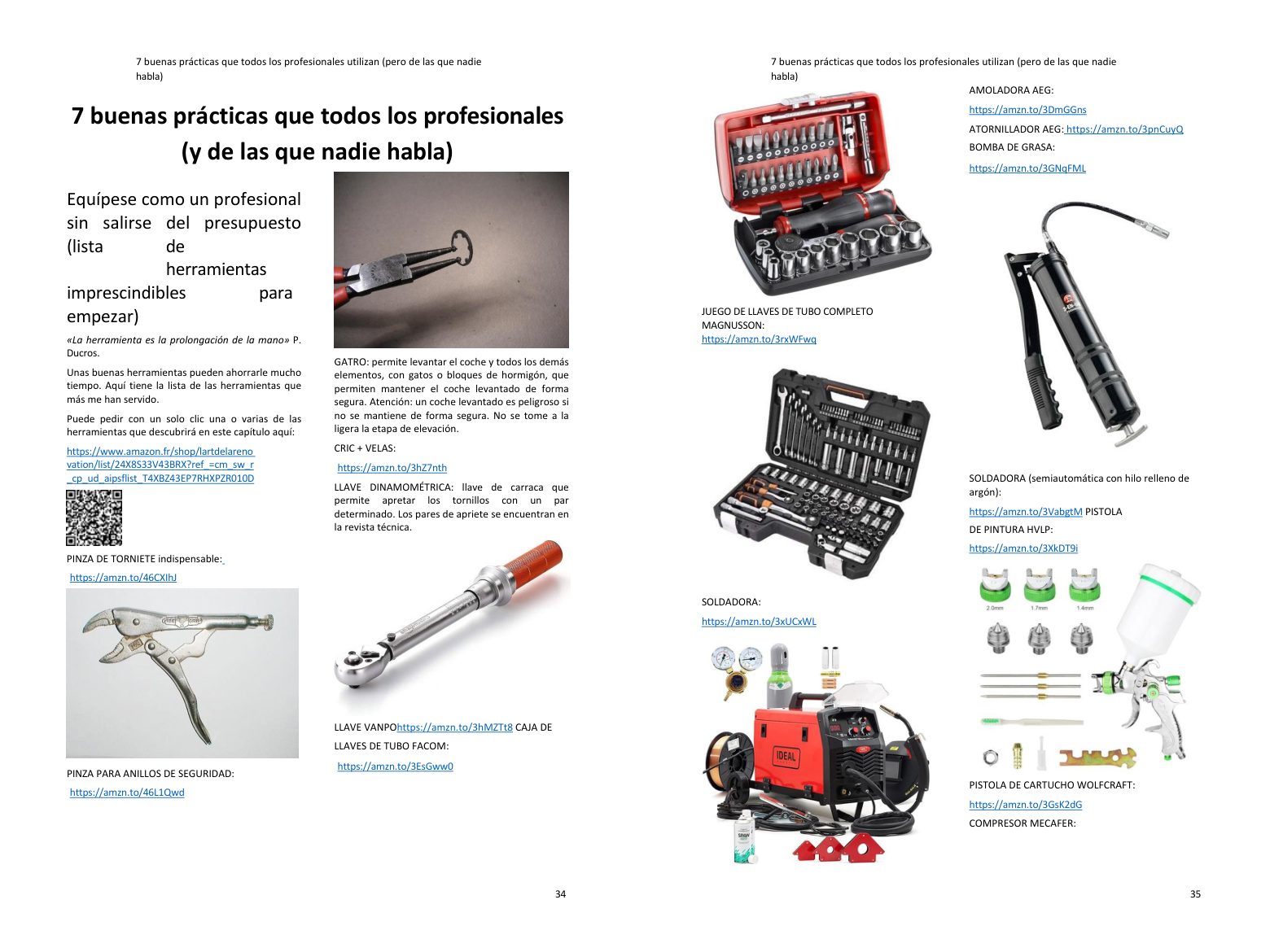 Equípate como un profesional: las herramientas imprescindibles, comprables en un clic desde el libro
