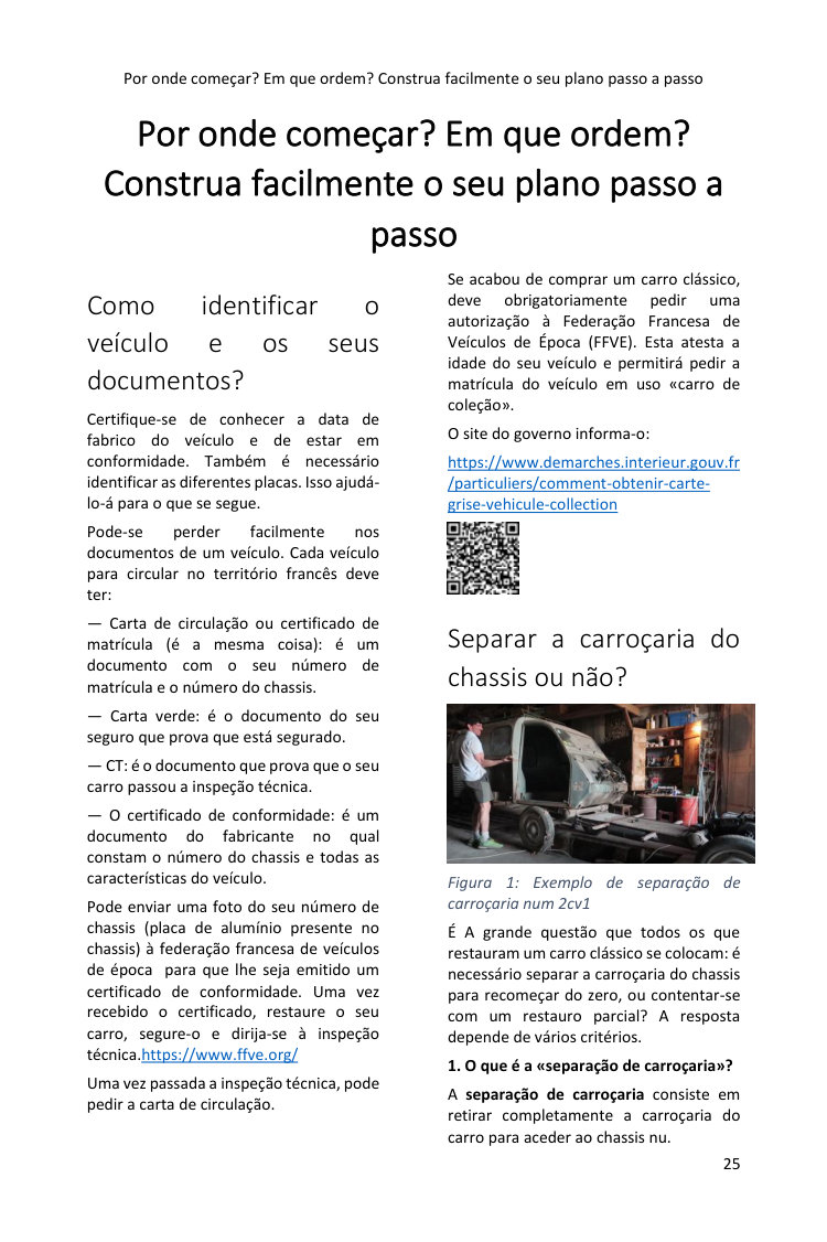 Preparar o projeto: o método passo a passo em fotos