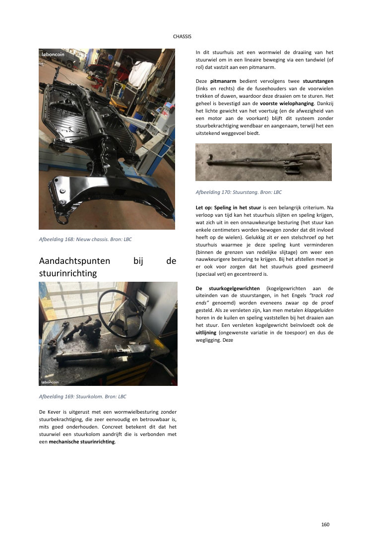 Hoofdstuk motor: fotorijke dubbele pagina rechtstreeks uit het boek