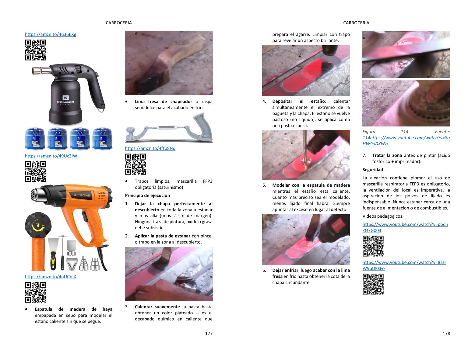 Capítulo carrocería: reparaciones paso a paso en fotos