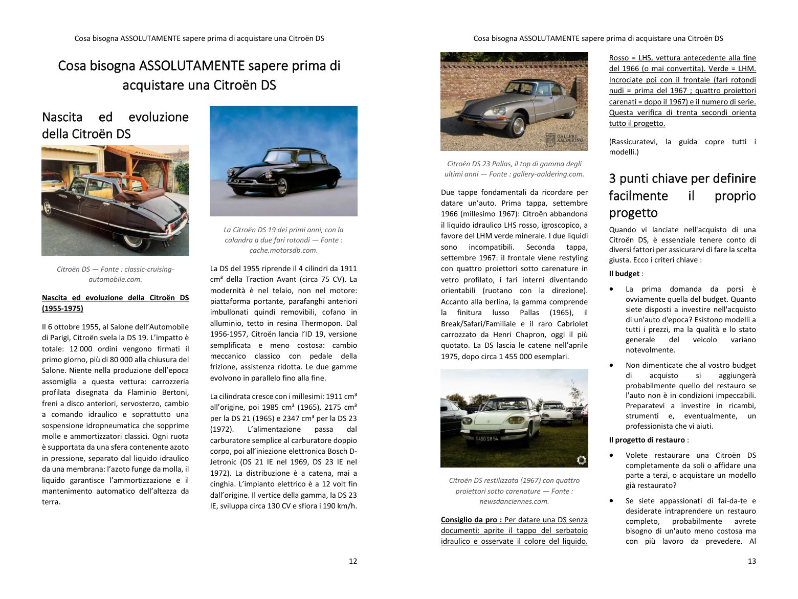 Prima di comprare: la storia del modello e le versioni, i punti chiave del tuo progetto