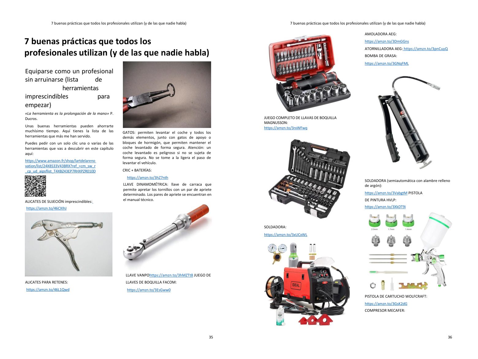 Equípate como un profesional: las herramientas imprescindibles, comprables en un clic desde el libro