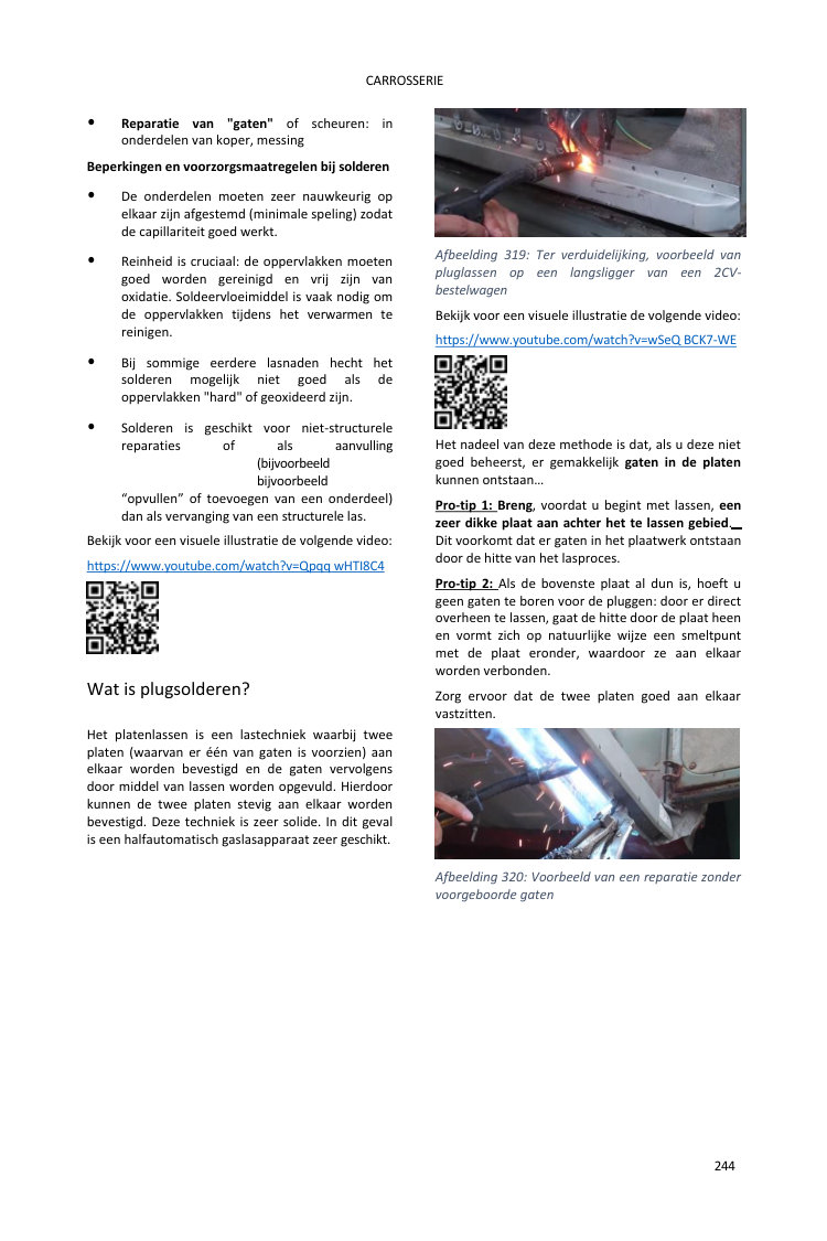 Hoofdstuk carrosserie: stap-voor-stap reparaties in foto's