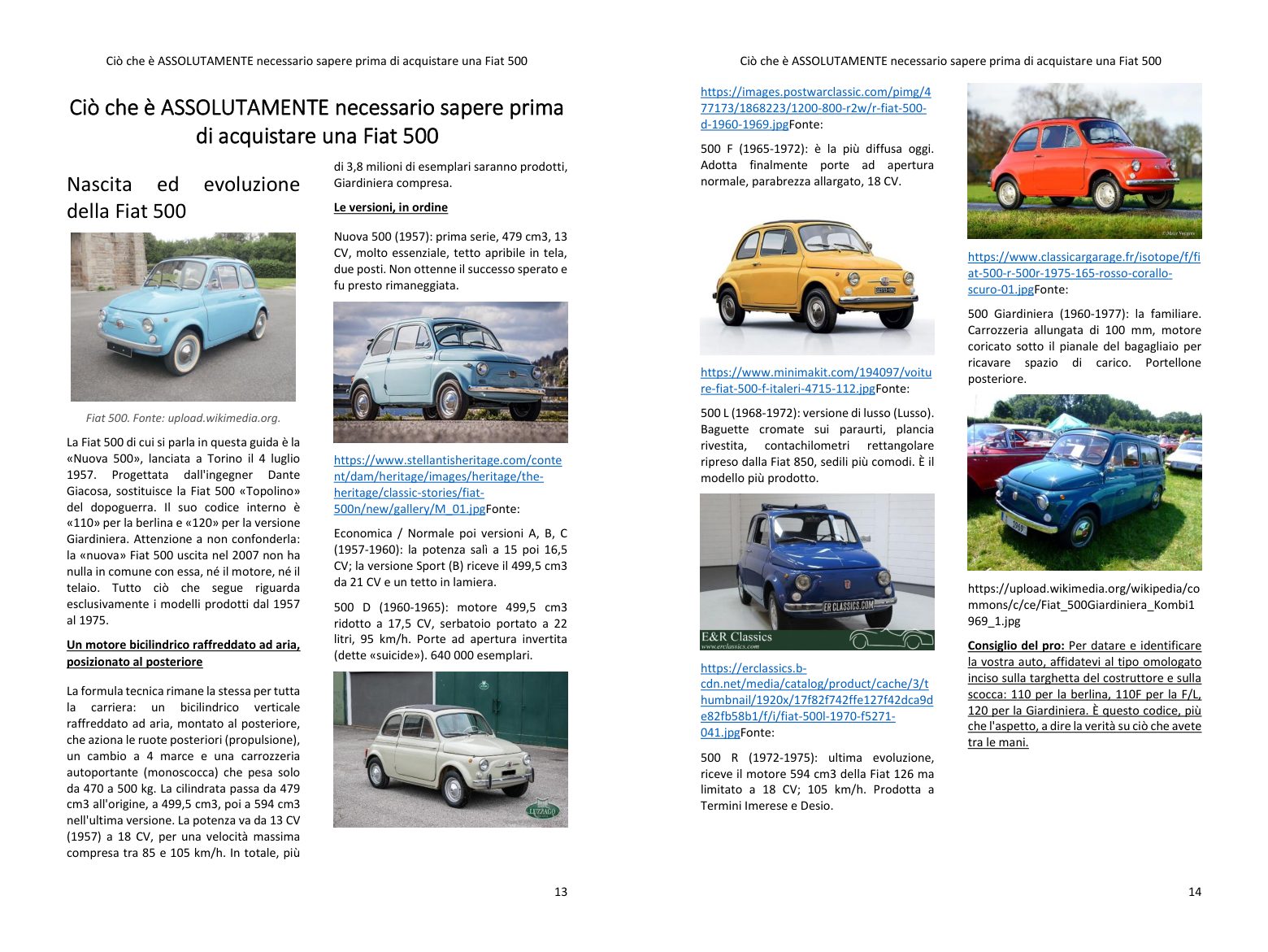 Prima di comprare: la storia del modello e le versioni, i punti chiave del tuo progetto