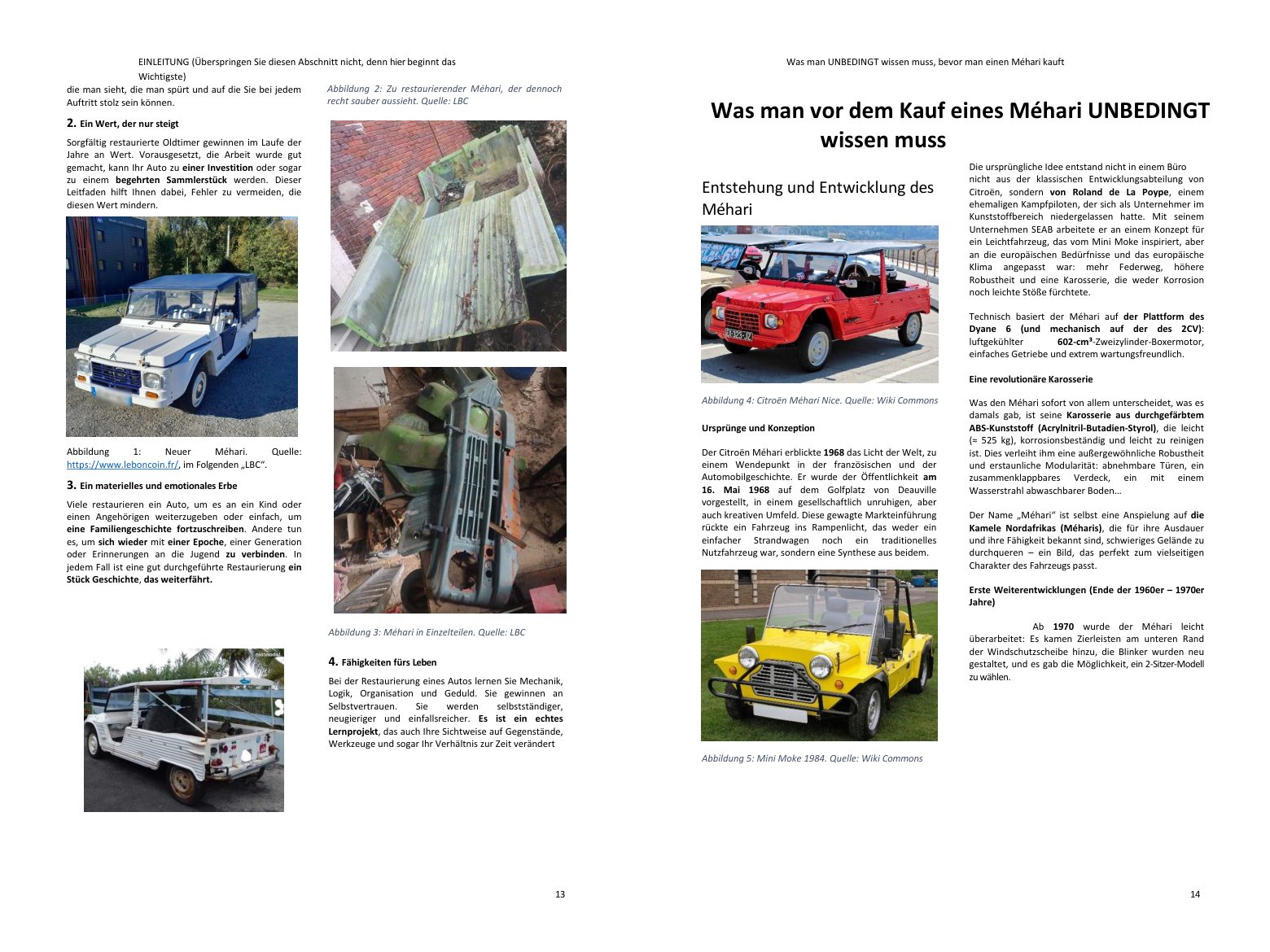 Vor dem Kauf: die Geschichte des Modells und die Versionen, die Schlüsselpunkte Ihres Projekts