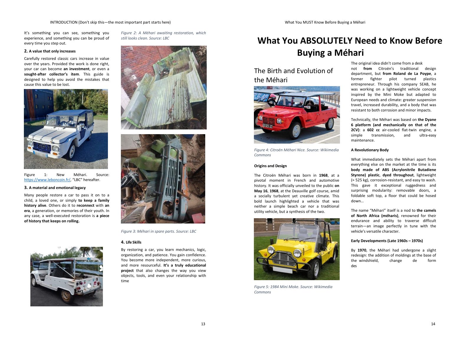 Before you buy: the model's history and versions, the key points of your project