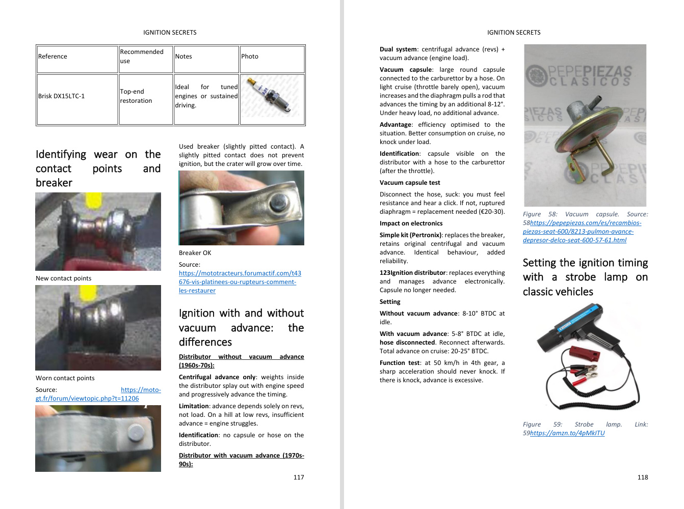 Engine chapter: photo-dense spread straight from the book