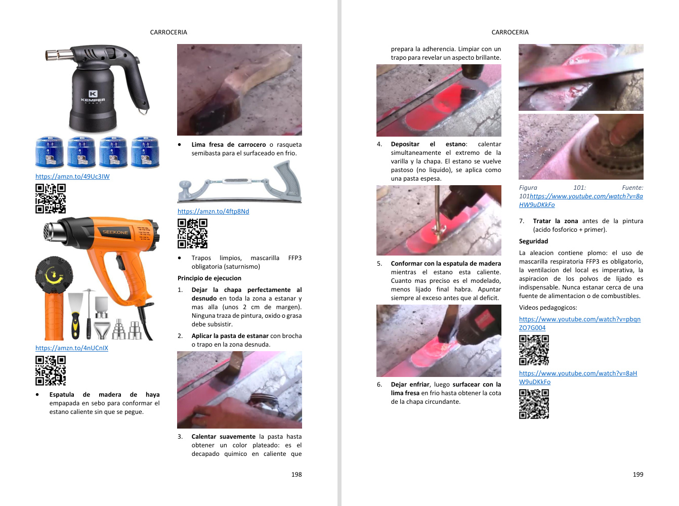 Capítulo carrocería: reparaciones paso a paso en fotos