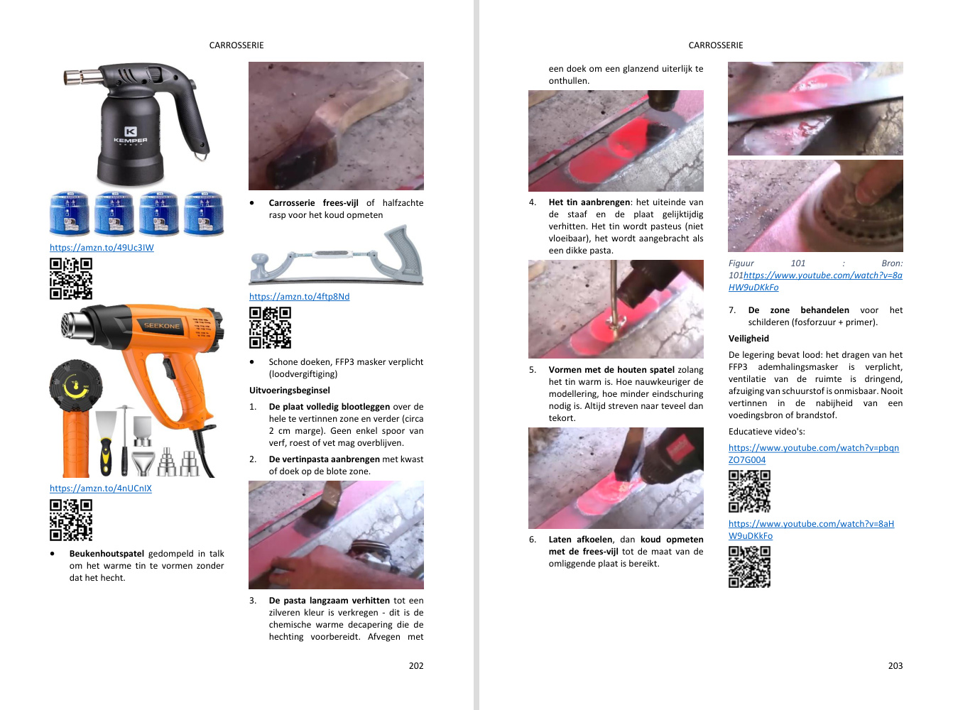 Hoofdstuk carrosserie: stap-voor-stap reparaties in foto's