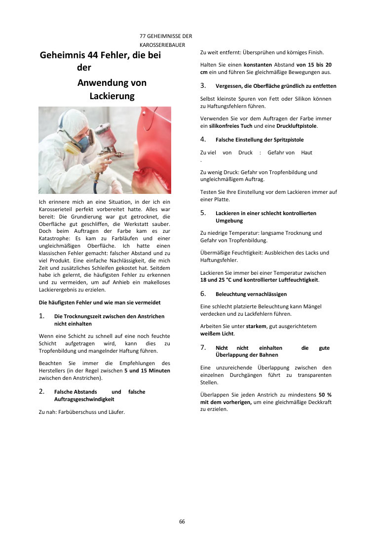 Cover von 77 GEHEIMNISSE DER KAROSSERIEBAUER