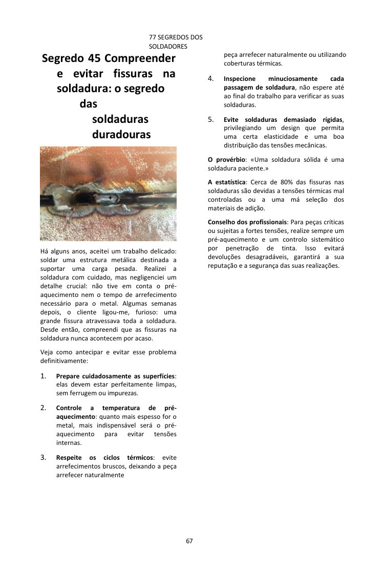 Capa de 77 SEGREDOS DE SOLDADORES