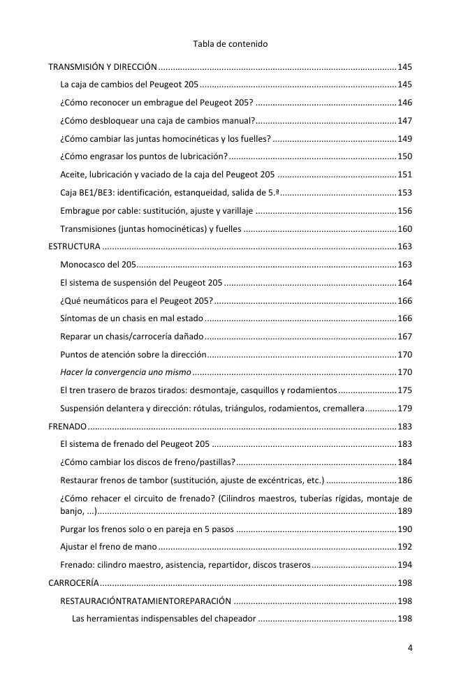 Índice (4/7): todo lo que cubre la guía