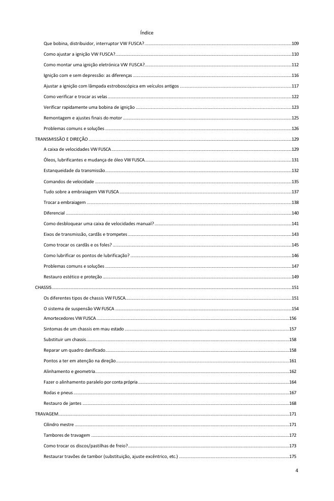 Índice (3/5): tudo o que o guia abrange