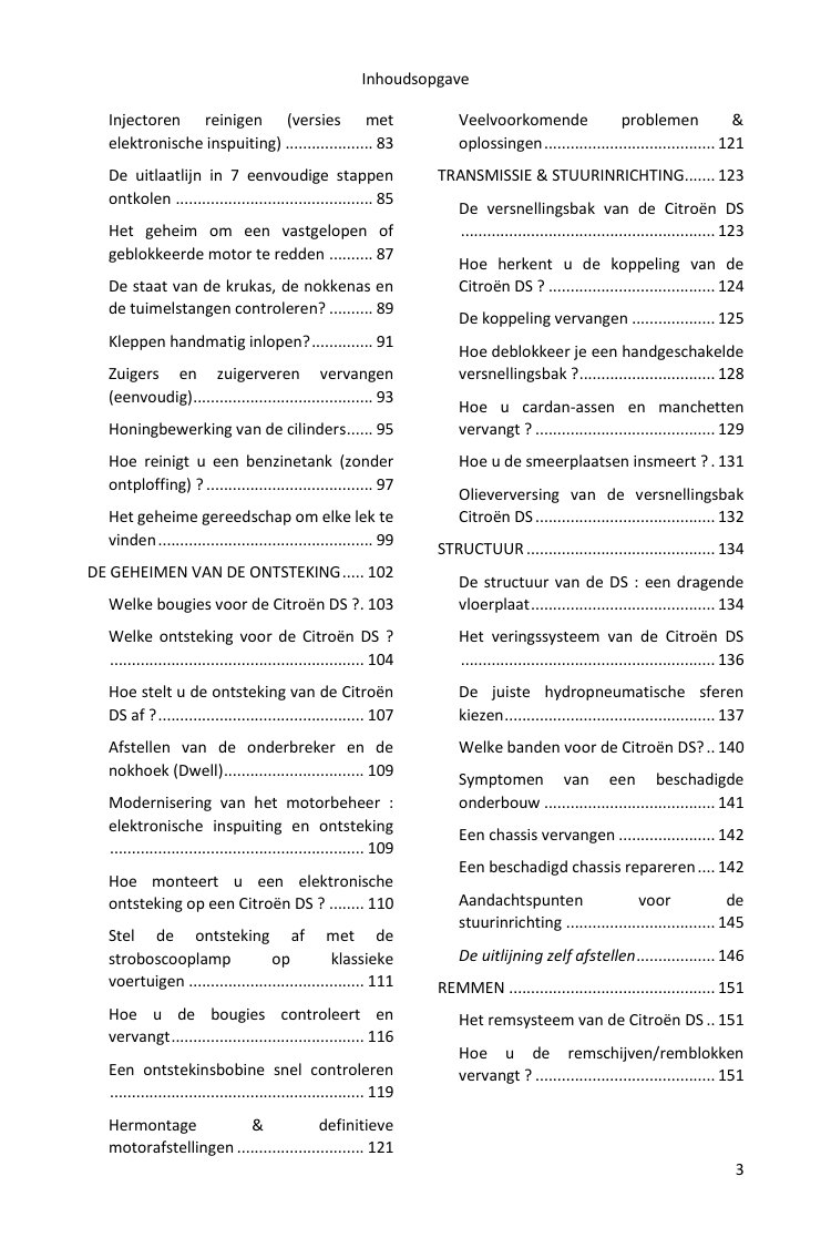 Inhoudsopgave (3/5): alles wat de gids behandelt