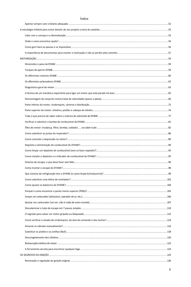 Índice (2/6): tudo o que o guia abrange