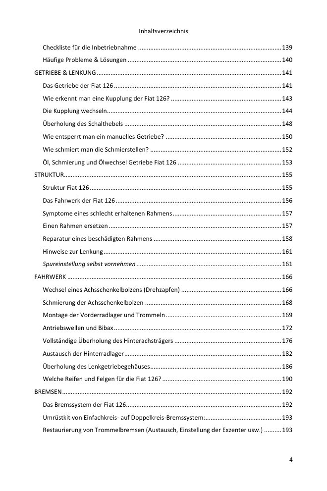 Inhaltsverzeichnis (4/7): alles, was der Leitfaden abdeckt