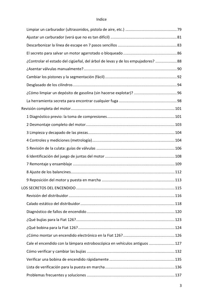Índice (3/7): todo lo que cubre la guía