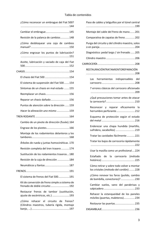 Índice (3/5): todo lo que cubre la guía