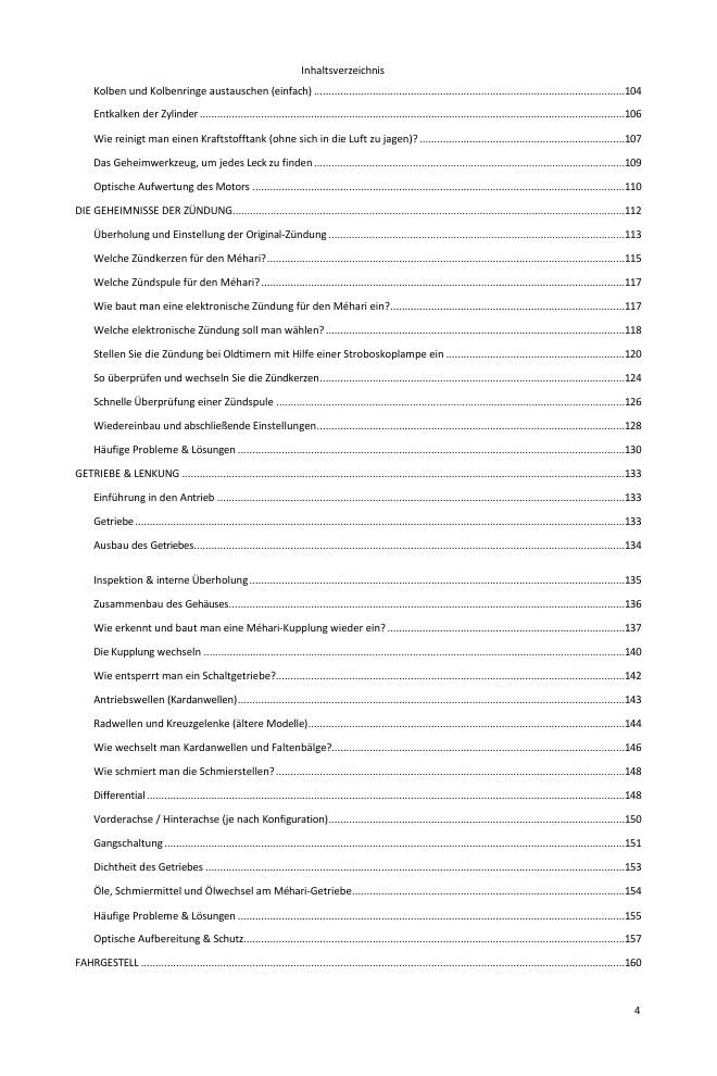 Inhaltsverzeichnis (3/6): alles, was der Leitfaden abdeckt