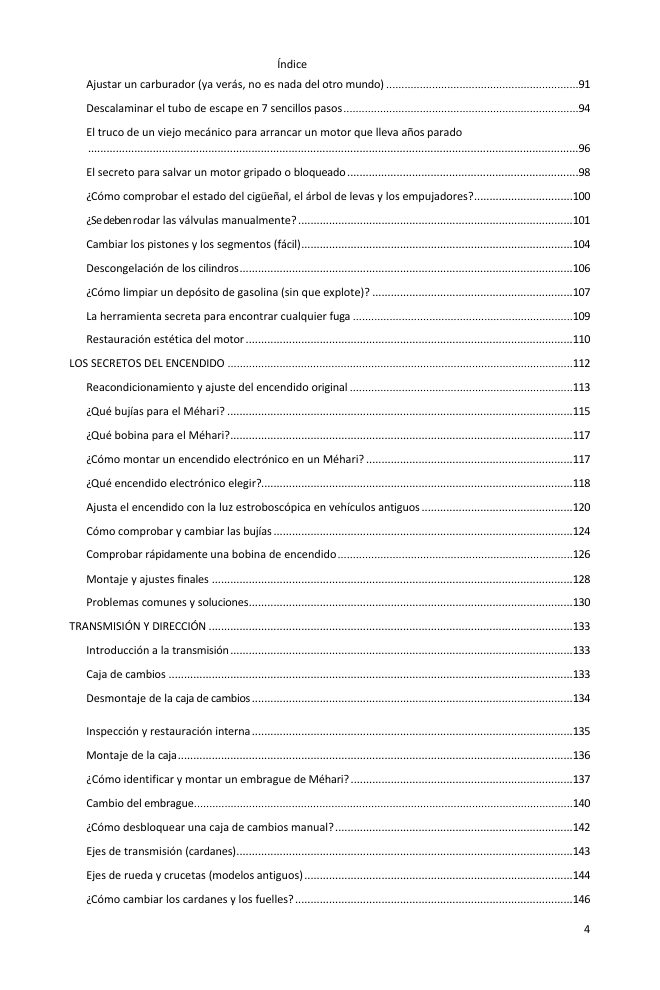 Índice (3/6): todo lo que cubre la guía