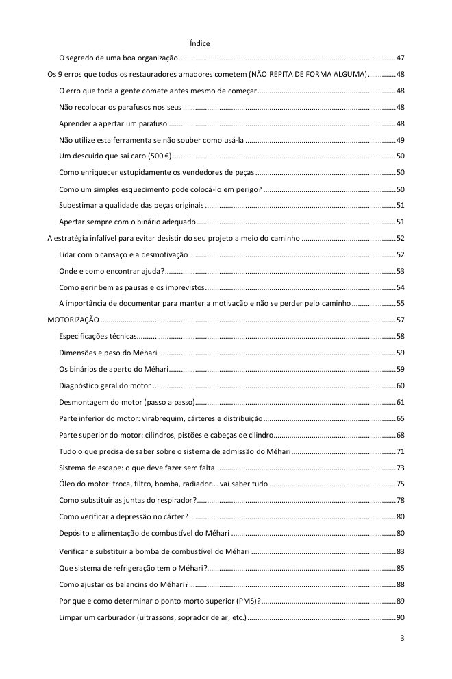Índice (2/6): tudo o que o guia abrange