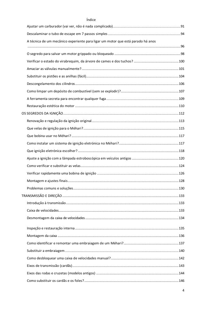 Índice (3/6): tudo o que o guia abrange