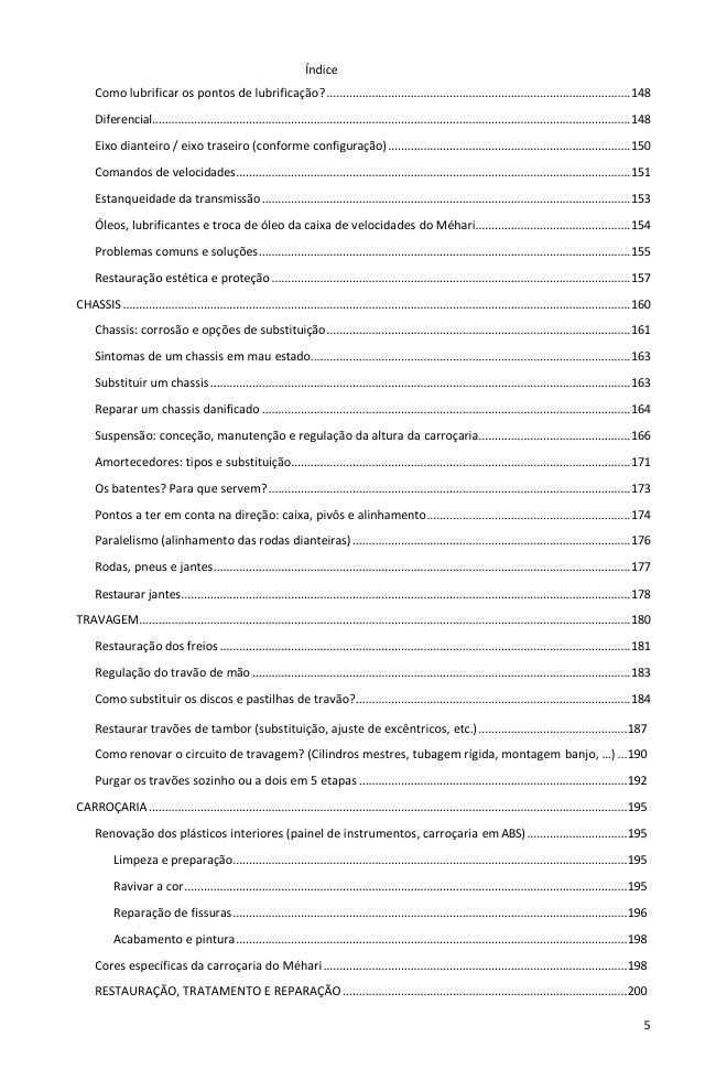 Índice (4/6): tudo o que o guia abrange