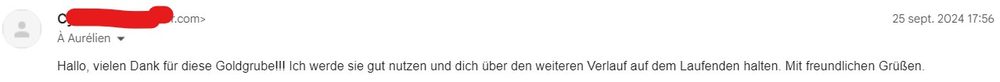 Bewertung eines Lesers