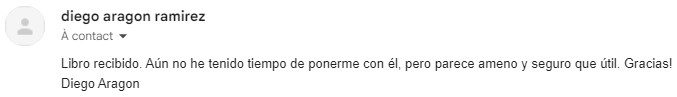 Opinión de un lector