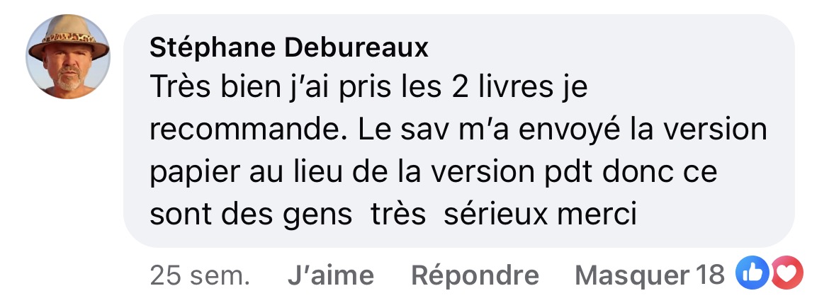 Avis d'un lecteur