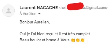 Avis d'un lecteur