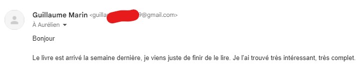 Avis d'un lecteur