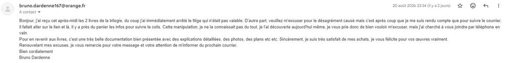 Avis d'un lecteur