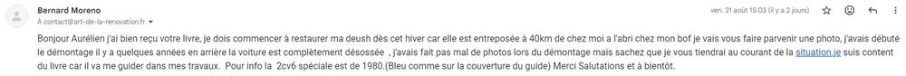 Avis d'un lecteur