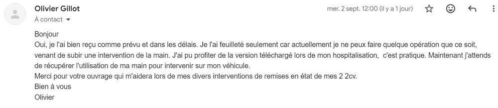 Avis d'un lecteur