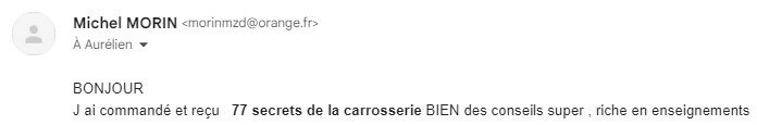Avis d'un lecteur
