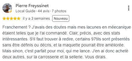 Avis d'un lecteur
