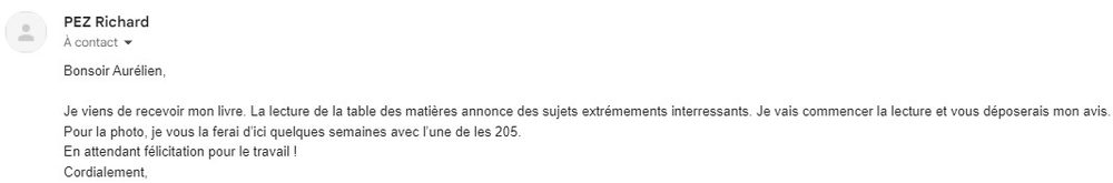 Avis d'un lecteur