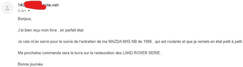 Avis d'un lecteur
