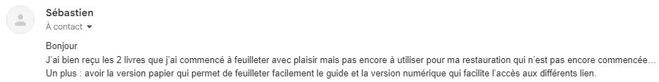 Avis d'un lecteur