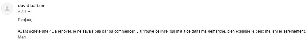 Avis d'un lecteur