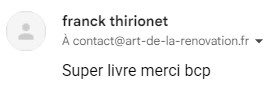 Avis d'un lecteur